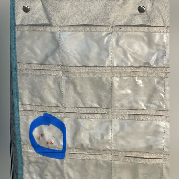 Real Simple Jewelry Organizer Storage Plus 18x33" Detachable Travel Pouch Tan - Picture 8 of 8